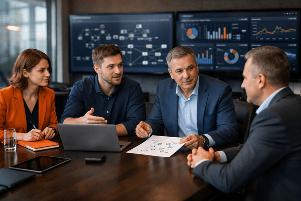 ITeX — встреча команды с клиентом по вопросам инфраструктуры и автоматизации